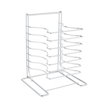 Custom high quality metal plate display rack metal hair rack extension display Manufacturer